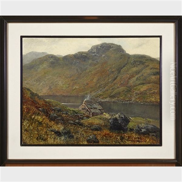 A Pair Of Landscapes Oil Painting by William Mellor