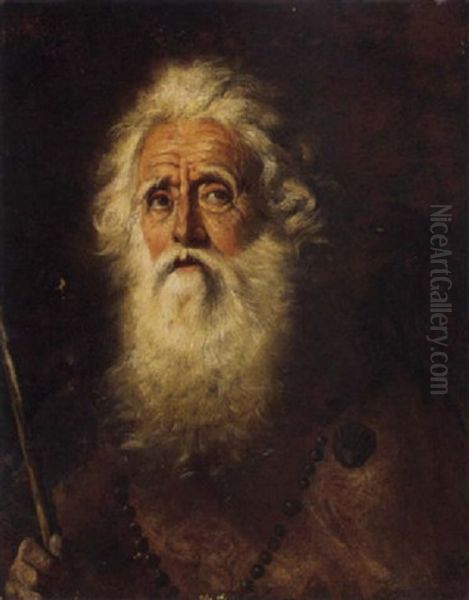 Saint James The Greater Oil Painting by Anton Raphael Mengs
