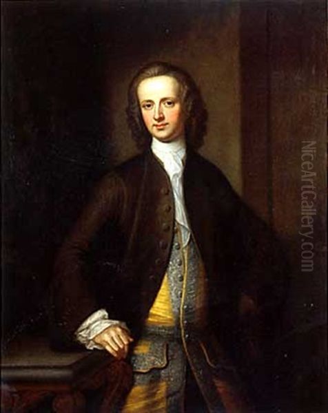 Portrait D'homme Oil Painting by Philip Mercier