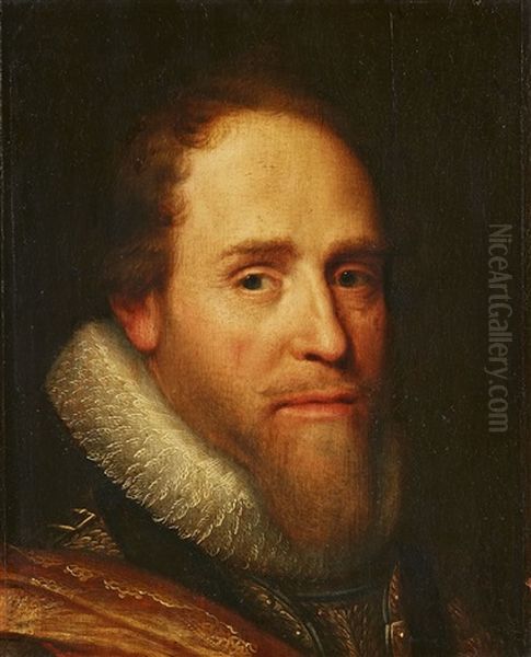 Portrait Of Maurice Of Orange-nassau Oil Painting by Michiel Jansz. van Mierevelt