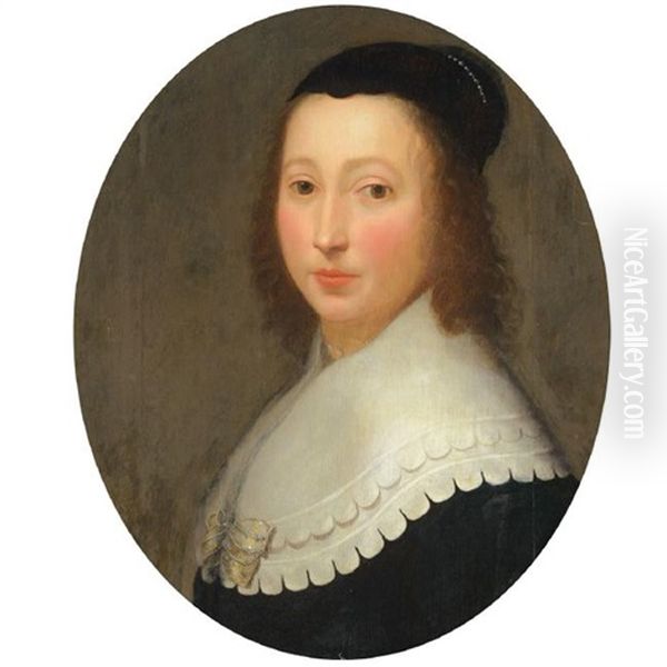 Portrait Of A Lady Oil Painting by Michiel Jansz. van Mierevelt