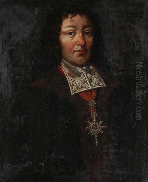 Portrait D'un Homme Noble Oil Painting by Michiel Jansz. van Mierevelt