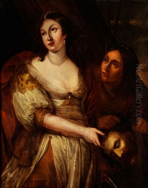 Judith Mit Dem Haupt Des Holofernes Oil Painting by Michiel Jansz. van Mierevelt