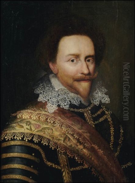 Charles Lewis, Boomin Herttua, Vaaliruhtinas Palatinen Vanhin Poika Oil Painting by Michiel Jansz. van Mierevelt