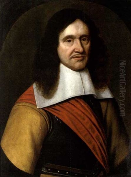 Portrait Of A Man Oil Painting by Michiel Jansz. van Mierevelt