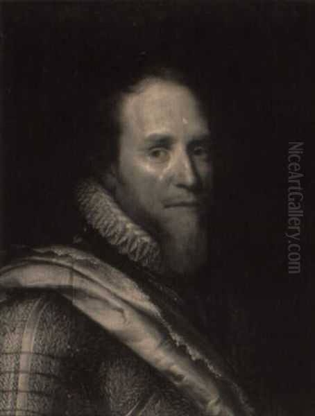 Portrait Of Philip I Of Spain Oil Painting by Michiel Jansz. van Mierevelt