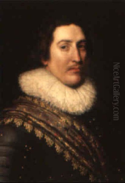 Portrait Of A Gentleman Oil Painting by Michiel Jansz. van Mierevelt