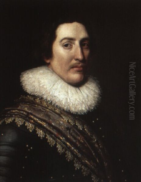 Portrait Of A Gentleman Oil Painting by Michiel Jansz. van Mierevelt