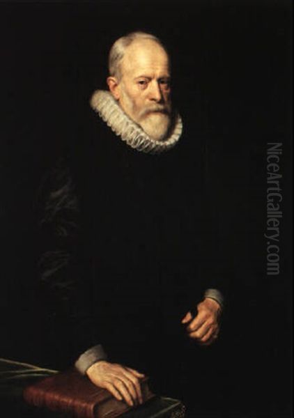 Portrait Of A Gentleman Oil Painting by Michiel Jansz. van Mierevelt