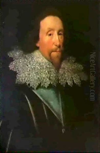 Portrait Of James Hay, 1st Earl Of Carlisle (1580-1636) Oil Painting by Michiel Jansz. van Mierevelt