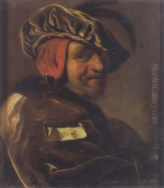 Portrait D'homme Oil Painting by Frans van Mieris
