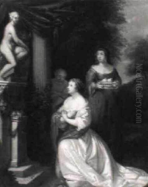 The Concert Oil Painting by Frans van Mieris