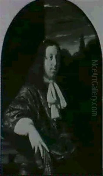 Portrait Of A Gentleman Oil Painting by Frans van Mieris