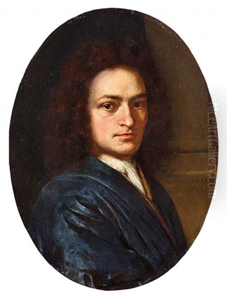 Portrait Of A Gentleman Oil Painting by Willem Van Mieris Leiden