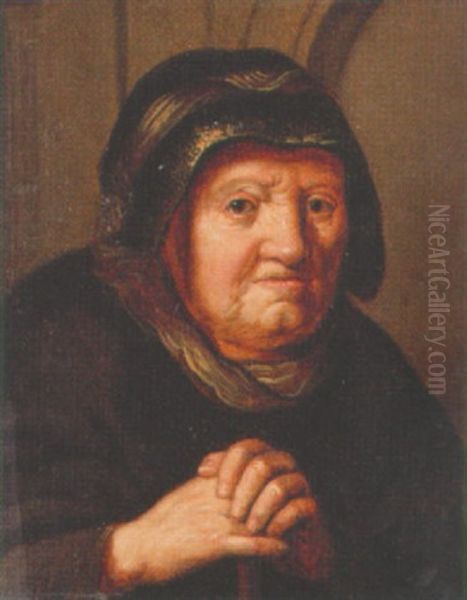 Gammal Kvinna Oil Painting by Willem Van Mieris Leiden
