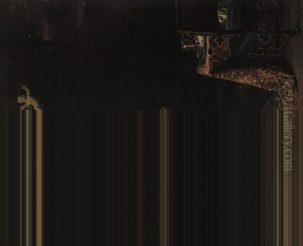 Une Dame A La Toilette Oil Painting by Willem Van Mieris Leiden