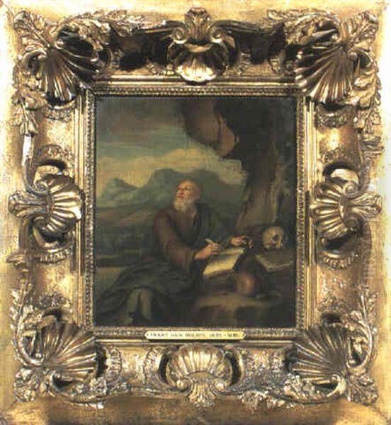 Der Heilige Hieronymus In Einer Landschaft Oil Painting by Willem Van Mieris Leiden