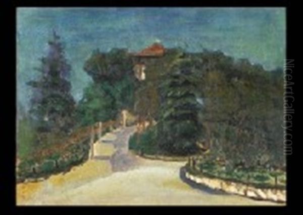 Sapporo Church Oil Painting by Kotaro Migishi