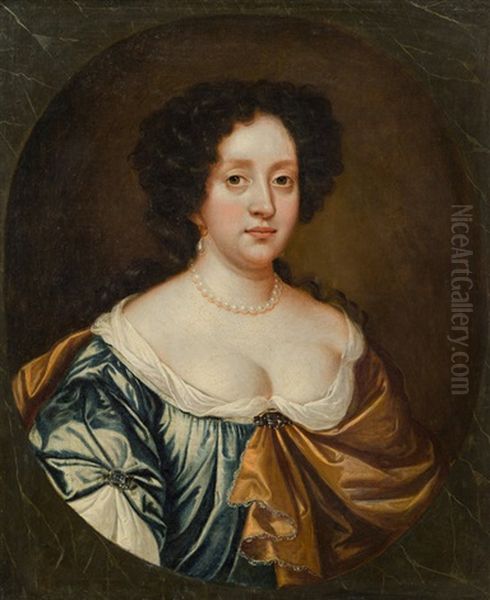 Damenportrat Oil Painting by Pierre Mignard