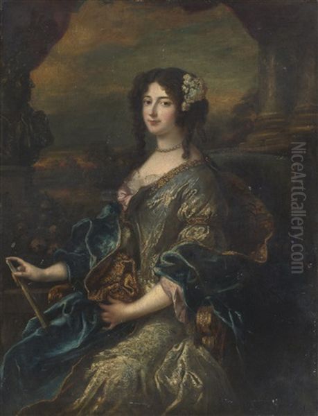 Portrait Of A Lady Oil Painting by Pierre Mignard