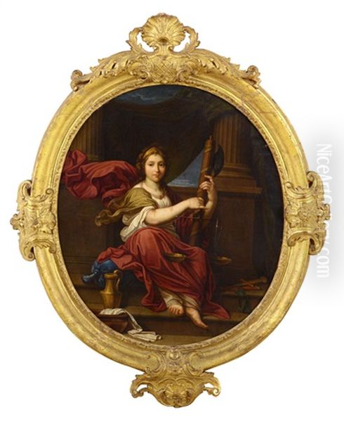 Allegoria Della Giustizia Oil Painting by Pierre Mignard