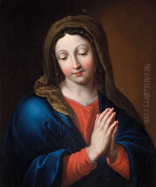 Madonna Oil Painting by Pierre Mignard