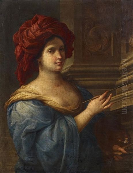 Allegorie Der Malerei Oil Painting by Pierre Mignard