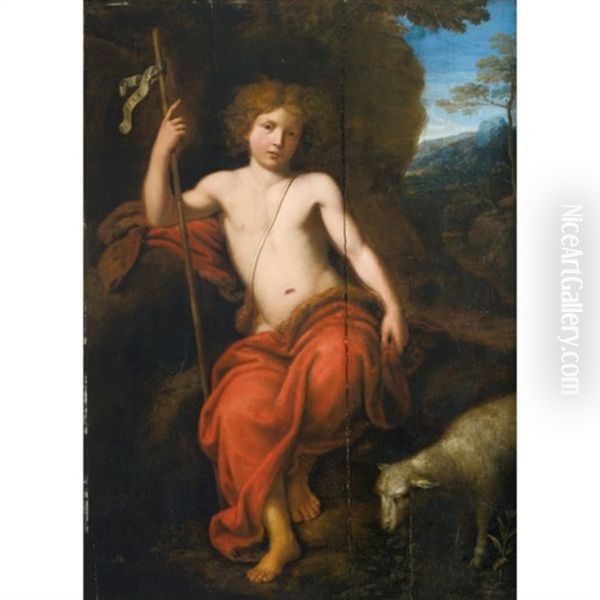 Saint Jean-baptiste Oil Painting by Pierre Mignard