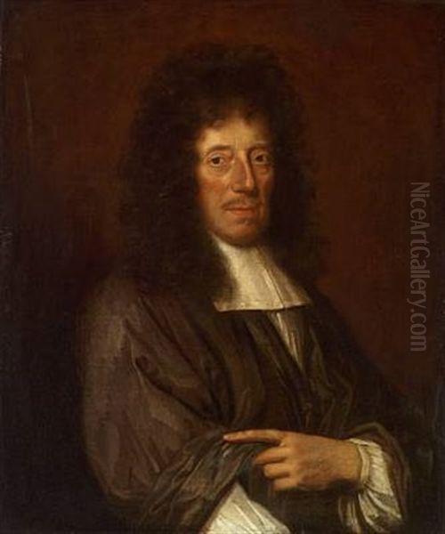 Portrait Of A Man Oil Painting by Pierre Mignard