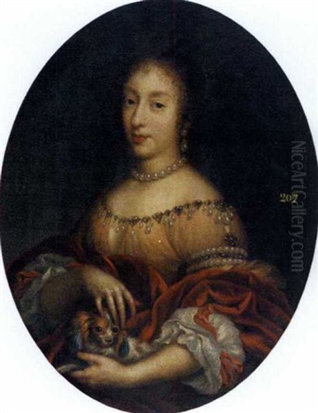 Henriette-anne Of England Oil Painting by Pierre Mignard