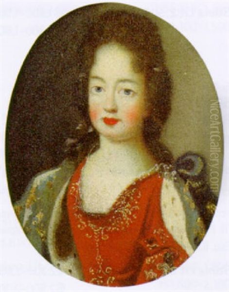 Ritratto Di Un'infanta Di Francia Oil Painting by Pierre Mignard