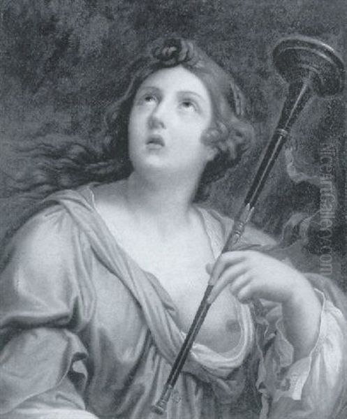Clio, Muse De L'histoire Oil Painting by Pierre Mignard