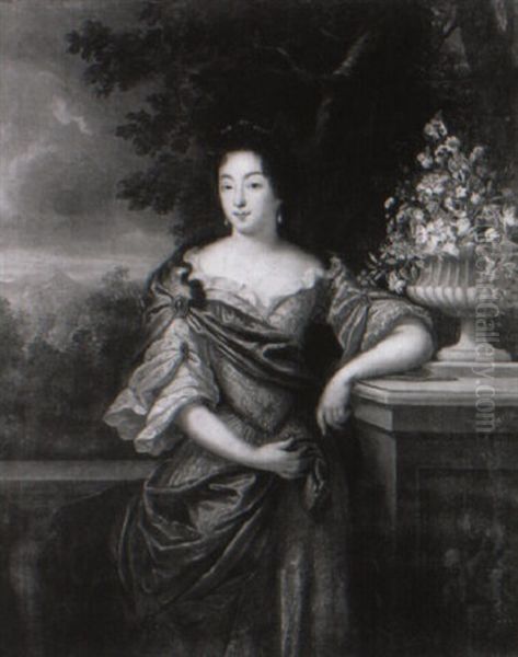 Portrait Presume De La Duchesse D'estr,e Oil Painting by Pierre Mignard