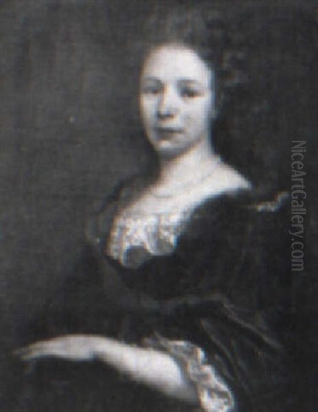 Portrait Of A Woman Oil Painting by Pierre Mignard