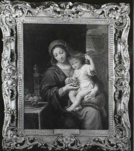 The Virgin And Child Oil Painting by Pierre Mignard