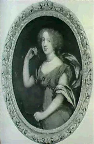 Jeune Femme En Diane Chasseresse Oil Painting by Pierre Mignard