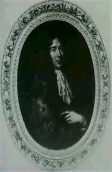 Portrait D'un Jeune Elegant Oil Painting by Pierre Mignard