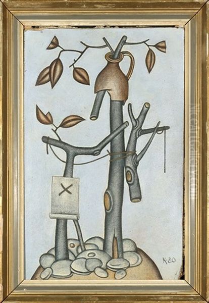 Composition Oil Painting by Grand Duke George Mikhailovich