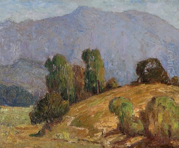 Foothill Landscape Oil Painting by Oliver Milburn