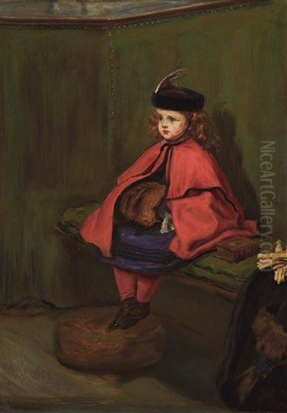 My First Sermon Oil Painting by Sir John Everett Millais
