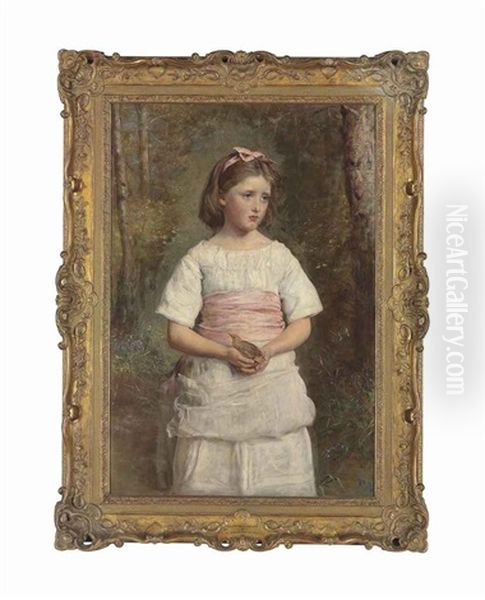 Dropped From The Nest Oil Painting by Sir John Everett Millais