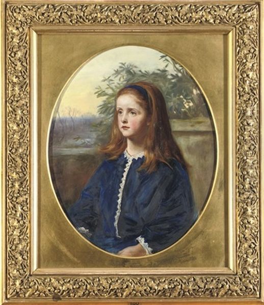 Portrait Of Margaret Fuller Maitland Oil Painting by Sir John Everett Millais