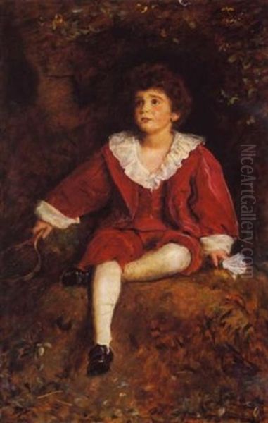The Honourable John Neville Manners Oil Painting by Sir John Everett Millais