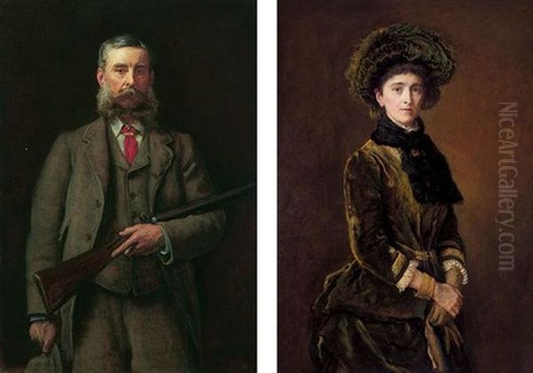 Mr. John Joseph Jones Oil Painting by Sir John Everett Millais