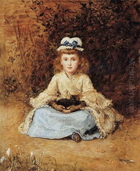Early Days Oil Painting by Sir John Everett Millais