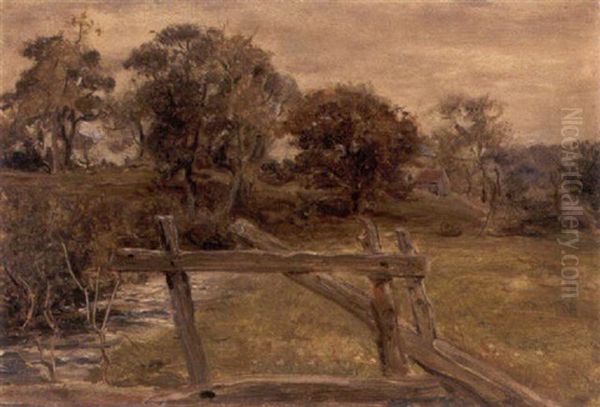On Hampstead Heath Oil Painting by Sir John Everett Millais