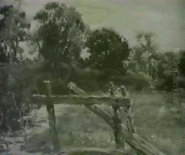 Landscape Oil Painting by Sir John Everett Millais