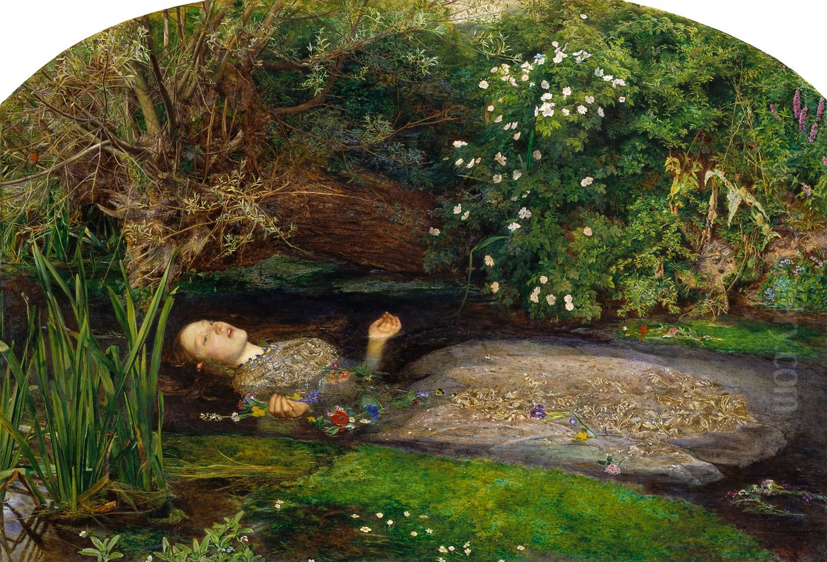 Ophelia Oil Painting by Sir John Everett Millais
