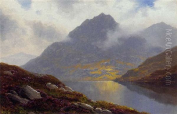 Loch Lyne, Scotland Oil Painting by James H.C. Millar
