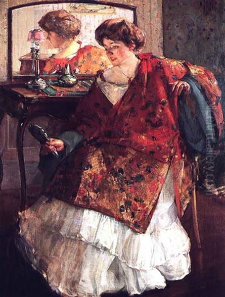 La Veste Cinese Oil Painting by Richard Edward Miller